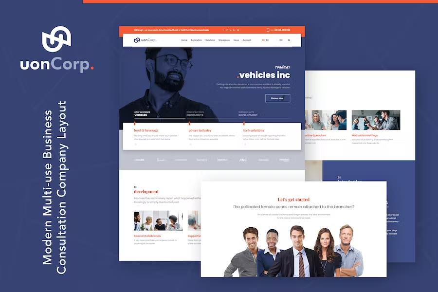 UON CORP -COMPANY AND BUSINESS CONSULTATION WORDPRESS THEME